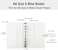 Antner A6 PU Leather Notebook Binder Refillable 6 Ring Binder for A6 Filler Paper, Loose Leaf Personal Planner Binder Cover with Magnetic Buckle Closure, White.