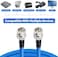 كابل Superbat SDI كابل BNC 3G/6G (Belden 1694A، 3 أقدام يدعم HD-SDI/3G-SDI/4K/8K، كابل فيديو SDI كابل فيديو دقيق (قطعة واحدة).