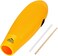 EASTROCK Guiro Instrument 3. 9"x13" Fish Shaped Latin Percussion Instrument with 2 Scrapers Yellow Guiro Instrument Musical Training Tool for Beginners and Professional Band Accompaniment.