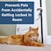 Wittle Door Pinch Guard - 6pk. Baby Proof Door Stopper with SoftDurable Foam - Keeps Doors from Slamming, Prevents Finger Pinch Injuries, and Child or Pet from Getting Locked in Room.