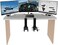 Hikig 2 Set The Desk Mount for The Flight Sim Game Joystick, Throttle and Hotas Systems. Fully Support Almost All of Flight Sim Game Hand-Control Devices Compatible with Thrustmaster HOTAS Warthog.