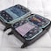 TravelWise Luggage, Navy Airplanes, 1 Small, 2 Medium, 2 Large, Packing Cubes.
