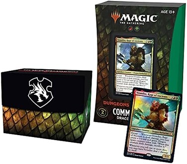 Magic The Gathering Magic: The Gathering Adventures in the Forgotten Realms Commander Deck &ndash; Draconic Rage (Red-Green.