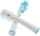رؤوس فرشاة بديلة من VWONST متوافقة مع Oral-B - تصميم التنظيف المزدوج، رؤوس فرشاة التنظيف المزدوج، متوافقة مع فرشاة الأسنان الكهربائية Braun Oral-B Dual Clean - عبوة من 4 قطع.