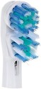 رؤوس فرشاة بديلة من VWONST متوافقة مع Oral-B - تصميم التنظيف المزدوج، رؤوس فرشاة التنظيف المزدوج، متوافقة مع فرشاة الأسنان الكهربائية Braun Oral-B Dual Clean - عبوة من 4 قطع.