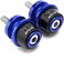 MOWOK Motorcycle Swing Arm Spools Sliders CNC Swing Arm Stand Screw Swingarm Stand Paddock Compatible for Suzuki GSXR1000 GSXR1300 GSXR600 GSXR750 GSXR 125 GSXR 150 (Blue.