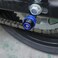 MOWOK Motorcycle Swing Arm Spools Sliders CNC Swing Arm Stand Screw Swingarm Stand Paddock Compatible for Suzuki GSXR1000 GSXR1300 GSXR600 GSXR750 GSXR 125 GSXR 150 (Blue.