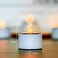 Homemory Solar Tea Lights Outdoor Waterproof, Dusk to Dawn Outdoor Lighting, Reusable LED Tea Light Candles for Lantern Garden Camping and Home Decor, Pack of 8, Warm White.