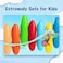 YPLUS Peanut Crayons for Kids, 24 Colors Washable Toddler, Non-Toxic Baby Art Supplies, Ages 1-8, Christmas Stocking Stuffers.