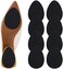 GADEBAO Non-Slip Shoe Pads, Self-Adhesive Anti-Slip Sole Sticker Protector, Premium Odorless Silicone Non Skid Shoe Grips for High Heels, Black-8 Pcs, 8 Count (Pack of 1.