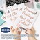 OOUUREC 80 Rose Gold Cash-Envelope Budget Category Stickers - Modern Vinyl Decals, Budget Binder LabelsWallet Organizer.