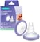 Lansinoh ComfortFit Breast Pump Flanges, 2 Count 36mm.