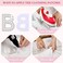 Waydress 26 Piece Rhinestone Iron On Patch A-Z White Pearl Bling Rhinestone Letter Patch Glitter Alphabet Applique Rhinestone Pearl English Letter for DIY Craft Supplies (Solid White.