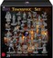 Newcombie 29 Heroic Townsfolk Fantasy Miniatures for DND Miniatures Dungeons and Dragons Starter Set DD Minis Tabletop Unpainted Miniatures DND Figures Bulk Figurines DD Miniatures.