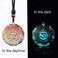 Day Day Up Orgonite Pendant Om Symbol Luminous Necklace Chakra Healing Energy Necklace Meditation Jewelry 1. 38 inch, Crystal, Agate.