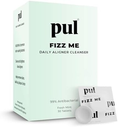 The Pultool PUL Daily Aligner Cleanser Retainer Cleaner Tablets (30 Pack.