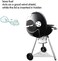 GRISUN Grill Lid Holder Accessory for Weber Charcoal Kettle Grill 22. 5 Inches and 18. 5 Inches, Slide a Side Lid Prop, Charcoal Grill Accessory for Weber.