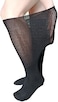 VEIGIKE Extra Wide Lymphedema Bariatric Socks Knee High Replacemen Sock Liner for Air Cam Walkers Brace Orthopedics Cast Boot Men Women.
