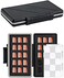 JJC 30 Slots Micro SD Card Case with Index Label, Water ResistantShockproof Micro SD Card Holder, Compact MicroSDHC/MicroSDXC/Micro SD Card Organizer Storage.