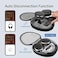WiWU Ultra-Slim Hard Case for Apple AirPods Max with Sleep Mode, Travel Carrying Case Compatible with Apple Headphones, Airpod Max Cover Accessories, Portable Storage Bag (Black.