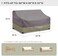 KylinLucky Outdoor Furniture Covers Waterproof, 3-Seater Deep Seat Patio Sofa Covers Fits up to 88 x 40 x 33 inches.