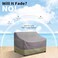 KylinLucky Outdoor Furniture Covers Waterproof, 3-Seater Deep Seat Patio Sofa Covers Fits up to 88 x 40 x 33 inches.