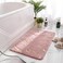 Eanpet Marble Bathroom Rugs Nonslip Pink Bathroom Mats Ultra Soft Washable Bath Mats for Bathroom Floor Mats Carpet Water Absorbent Shower Rug Decoration for Kitchen Bedroom Living Room.