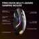 SteelSeries Rival 5 Gaming Mouse with PrismSync RGB Lighting and 9 Programmable Buttons &ndash; FPS, MOBA, MMO, Battle Royale &ndash; 18,000 CPI TrueMove Air Optical Sensor - Black.