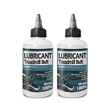 SEKODAY Silicone Treadnmill Belt Lubricants/LubesNon Toxic and OdorlessHigh Performance and High Stabilitywith Precision Screw Caps for Easy UseFull Belt Width Lubrication.