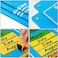 WATINC My First Daily Calendar Felt-Board for Kids 3. 5Ft 70Pcs All About Today Funky Frog Weather Season Chart Days of The Week Circle Time Bulletin Board Preschool Early Learning Play Kit for Wall.