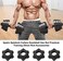 CALIDAKA 4pcs Spinlock Collars, Dumbbell Hex Nut, Dumbbell Rod Nut, 1 Inch Standard Barbell Screw Collar, Nonslip Dumbbell Screw Clamps for Dumbell Weight Lifting Fitness Training.