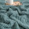 EMME Muslin Summer Blanket 100% Cotton Throw Blankets for Couch 4-Layer Breathable Gauze Blanket All Season Soft and Lightweight Pre-Washed Cotton Blanket (Teal, 55"x75".