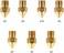 Creality MK8 Ender 3 Nozzles 24 pcs 3D Printer Brass Nozzles Extruder for Ender 3 Series and Creality CR-10 0. 2mm, 0. 3mm, 0. 4mm, 0. 5mm, 0. 6mm, 0. 8mm, 1. 0mm Printer Nozzle Kit.