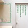 Outus 59ft Eucalyptus Die-Cut Border Trim Bulletin Board Classroom Bulletin Wall Decor Sign Spring Trim Border Decor Wall Decals Border Tropical Leaves Greenery Wall Restroom Decoration Green.