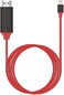 Belcompany [Upgraded] Lightning to HDMI Adapter, Apple MFi Certified 1080P HDTV Cable Adapter Compatible with iPhone, iPad, iPod Digital AV Sync Screen Connector on HD TV Monitor Projector (Red.