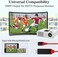 Belcompany [Upgraded] Lightning to HDMI Adapter, Apple MFi Certified 1080P HDTV Cable Adapter Compatible with iPhone, iPad, iPod Digital AV Sync Screen Connector on HD TV Monitor Projector (Red.