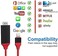 Belcompany [Upgraded] Lightning to HDMI Adapter, Apple MFi Certified 1080P HDTV Cable Adapter Compatible with iPhone, iPad, iPod Digital AV Sync Screen Connector on HD TV Monitor Projector (Red.
