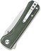 QSP Hawk Pocket Knife, Sandvik 14C28N Blade, Micarta handle.