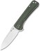 QSP Hawk Pocket Knife, Sandvik 14C28N Blade, Micarta handle.