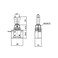 SDTC Tech 2 Pack Toggle Switch 6A / 125V 3A / 250V AC SPST ON/OFF Heavy Duty Rocker Electrical Switch with Lead Wires.