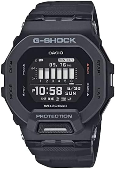 G-Shock Men's GBD200 Square Case Watch Black.