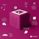 tonies Toniebox Audio Player Starter Set with Playtime Puppy - Listen, Learn, and Play with One Huggable Little Box - Purple.