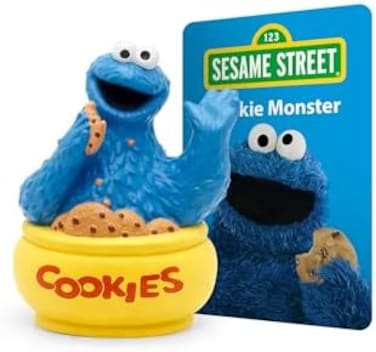 Tonies Cookie Monster Audio Play Character from Sesame Street.