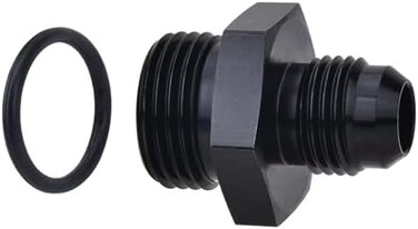 EVIL ENERGY 6AN Flare to AN8 ORB Male O-Ring Fitting Adapter 2PCS.