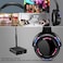 AYVVPII 10pcs Bundle Wireless Silent Disco LED Flashing Light Headphones with 1 Transmitter 500m Distance.