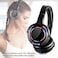AYVVPII 10pcs Bundle Wireless Silent Disco LED Flashing Light Headphones with 1 Transmitter 500m Distance.