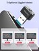 VAYDEER Tiny Mouse Jiggler USB Port Mouse Mover Supports Multi-Track, Driver-Free, Plug-and-Play with ON/Off Switch.