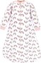 Hudson Baby Unisex Baby Premium Quilted Long Sleeve Sleeping Bag and Wearable Blanket, Modern Rainbow, 18-24 Months.