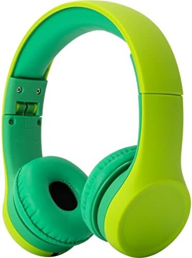 Snug PlayKids Headphones with Volume Limiting for Toddlers (Boys/Girls- Green, Adult.
