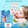 EASYEAH 10 Sheets Kids Cooling Patches for Fever DiscomfortPain Relief, Cooling Relief Fever Reducer, Soothe Headache Pain, Pack of 10.